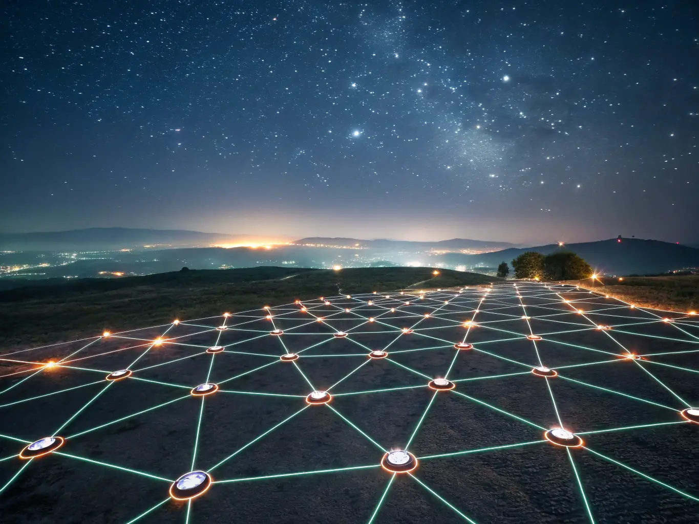An abstract representation of blockchain data with interconnected nodes and transaction flows, highlighting the tracing of cryptocurrency flows and analysis of blockchain transactions.